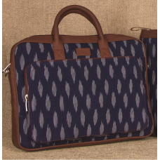 Ikat Jet Blue Laptop Bag