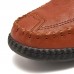 Men’s Fashion Comfortable Hand Sewn Soft Sole Slip  On Casual Flat Loafers