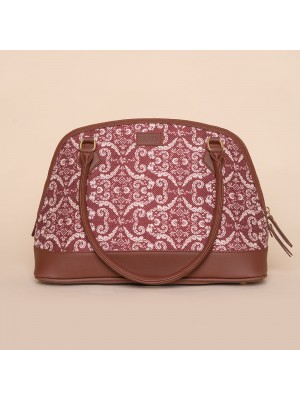 Falaknuma Brown Jali Dome Shaped Bag