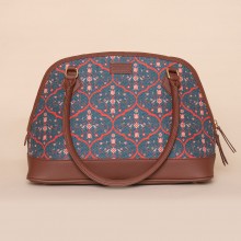 Sheesh Mahal Jaali Motif Dome Shaped Bag